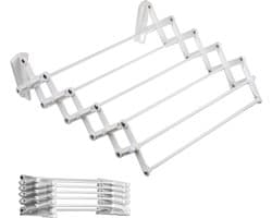 Droogrek - Opvouwbare en rustende wasdroger / 90 cm / Wit