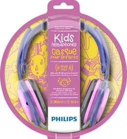 Philips SHK2000 - Kids Koptelefoon - On-Ear Volumebegrenzing - Roze/Paars - Ergonomische hoofdband — thumbnail 6