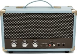 GPO WESTWOODBLU - Bluetooth speaker Westwood, nostalgisch, blauw — thumbnail 1