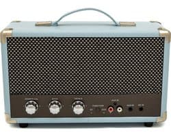 GPO WESTWOODBLU - Bluetooth speaker Westwood, nostalgisch, blauw