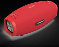Hopestar H41 Rood Luidspreker Draagbare Draadloze Luidspreker 3D Geluid Draagbare Waterdichte Subwoofer Luidspreker