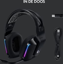Logitech G733 LIGHTSPEED - Draadloze Gaming Headset - PS5/PS4 & PC - Zwart — thumbnail 9
