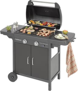 Campingaz 2 Series Classic LX Plus Gas barbecue - 2-Branders - opklapbare zijtafels - Zwart — thumbnail 3