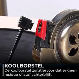 Platenborstel Premium Set - Antistatisch - Platenreiniger - LP Borstel - Vinyl Borstel - Vinyl Reiniger - LP schoonmaakset - LP Reinigingsset - LP Reiniger - Vinyl Cleaning Kit - Platen Schoonmaakset - Naaldborstel Platenspeler — thumbnail 5