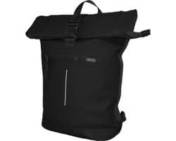 HH - Rolltop - rugzak jongens - rugzak heren - rugzak laptop - rugzak vrouwen - rugzak meisje - rugzakken - rugzak zwart