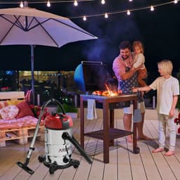 AREBOS Stofzuiger 1800W - Stofzuiger Zonder Zak - Stofzuiger met Zak - Vacuum Cleaner - Alleszuiger - Stof- en waterzuigers 30L — thumbnail 5