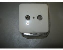 Radio Televisie stopcontact inbouw wcd met afdekplaat