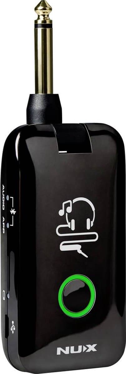 Hoofdtelefoonversterker - NUX Mighty Plug - MP-2 - Gitaar en bas - Bluetooth - Zwart — afbeelding 1