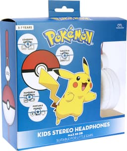 Pokémon Pokéball symbool - kinder koptelefoon - volumebegrenzing - verstelbaar (3-8j) — thumbnail 5
