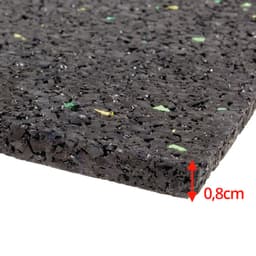 Scanpart trillingsdempers wasmachine vierkant - Geschikt voor AEG Bosch Miele Samsung Siemens - Zwart - Universeel - Set van 4 stuks — thumbnail 5