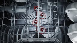 Bosch SMS6ZCI08E - Vrijstaande Vaatwasser 60 cm - RVS-Look - PerfectDry met Zeolith — thumbnail 3