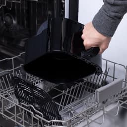 BluMill Digitale Airfryer - 8 Programma's - Timer - 5L - Te bedienen met Touch Screen of App — thumbnail 4