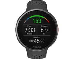 Polar Pacer Pro - Geavanceerd GPS Hardloophorloge - Carbon Gray - Maten S-L