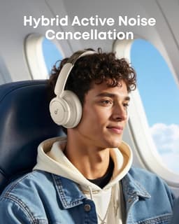 Soundcore by Anker Life Q30 Hybrid Active Noise Cancelling Headphones with Multiple Modes, Hi-Res Sound, 40H Playtime, Fast Charge, Soft Earcups, Bluetooth Headphones, Travel- Wit — thumbnail 5