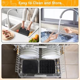 Allecto plus - Airfryer Accessoireset met Silicone Vorm en Grillrooster - 11-delige Set voor heteluchtfriteuse - Wafelvorm en Keukentang - Bakaccessoires - Compatibel met 6 l/3 l Modellen - Koken - Keukenaccessoires - Accessoires voor Friteuse — thumbnail 5
