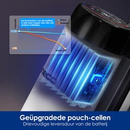Tineco Floor One S6 Stretch - Vloerreiniger - draadloos - Stofzuigt en dweilt harde vloeren tegelijkertijd - 40 min accuduur — thumbnail 16