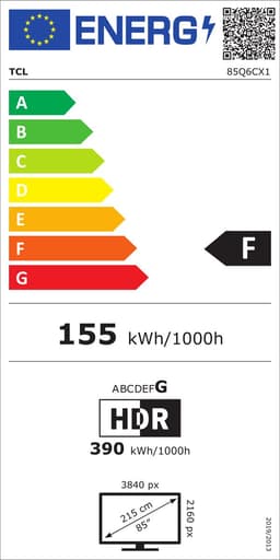 TCL 85Q6C - 85 inch - 4K QD-MiniLED - 2025 — thumbnail 2