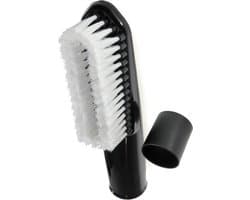 Dparts meubelborstel met witte borstelharen - 32mm + 35mm - universeel stofzuigermondstuk plumeau - stofzuiger zuigmond opzetstuk - stofzuigerborstel - bostel - Geschikt voor Miele Bosch Siemens Philips AEG Electrolux