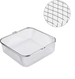 Vierkante Airfryer Mand 20x20 cm - Vaatwasmachinebestendig Koken Accessoire — thumbnail 3