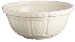 Mengkom 29 cm - Crème, 4 L, Hoge Kwaliteit, Schokbestendig Keramiek, Perfect voor Brood-, Taart- en Pizzadeeg — thumbnail 1