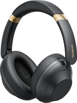 oraimo BoomPop Pro – Draadloze hoofdtelefoon met 60 uur speeltijd, HavyBass™, snellaadfunctie en dubbele connectie – Speed Black — thumbnail 1