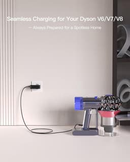 26,1V Oplader Geschikt voor Dyson V6 V7 V8 DC59 DC62 SV03-SV11 — thumbnail 2