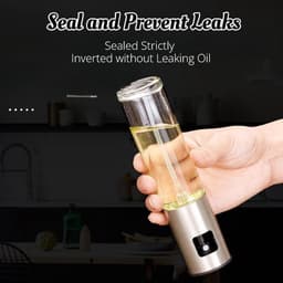 Universele keukenolieverstuiver, geschikt voor koken, salades, grillen, enz., continue spray en portiecontrole, vertrouwd door chef-koks, multifunctioneel keukengereedschap, geschikt voor airfryers, salades, grillen, ovens, lichte maaltijden — thumbnail 1