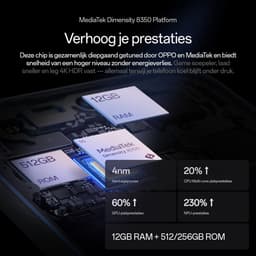 OPPO Reno14 5G 12+512GB Opal White - Extra Garantie — thumbnail 16