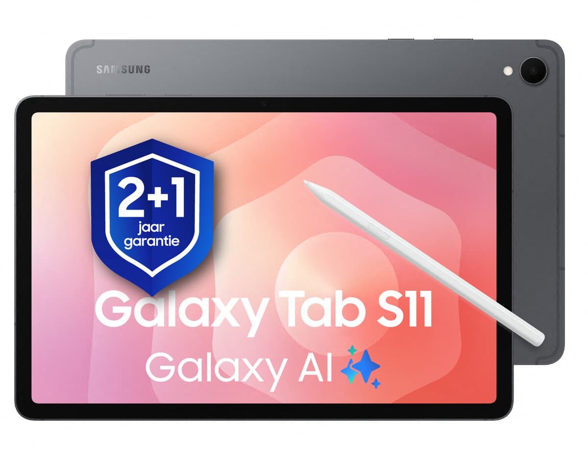 Samsung Galaxy Tab S11 - 256GB - Gray + 1 jaar extra garantie — afbeelding 1