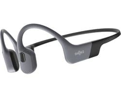 Shokz OpenSwim Pro USB-C Waterdichte Sporthoofdtelefoon - Bone Conduction Hoofdtelefoon - Open-ear - Bleutooth & MP3 - Grijs