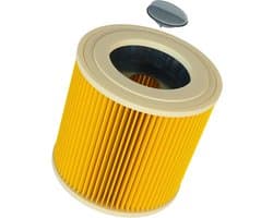 WD3-patroonfilter, compatibel met Karcher WD-serie WD2 WD3 WD3P A2004 MV2 MV3 nat- en droogzuigerpatroonfilters