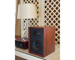Wharfedale Denton 85th Anniversary Boekenplank Speaker - 2-weg speaker - Tweeter 25'' mm - Woofer 156'' mm - Mahogany