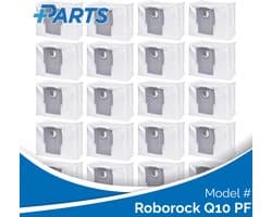 Roborock Q10 PF Stofzakken (20 Stuks, Plus.Parts® alternatief voor 8.02.0132)