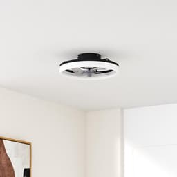 Stille plafondventilator met verlichting - 50 cm, afstandsbediening, 6 windsnelheden, 3 kleurtemperaturen — thumbnail 5