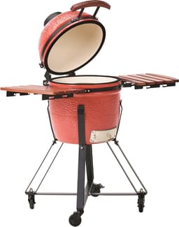 BELIANI KAMADO - Houtskoolgrill - Rood - Keramiek — thumbnail 1