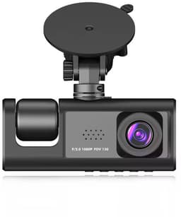 Dashcam 3-in-1 Lens, HD 1080P – Voor, Achter & Binnen Camera – Nachtzicht, G-Sensor, Parkeerbewaking, Loop Recording – Universele Car DVR Video Recorder — thumbnail 3