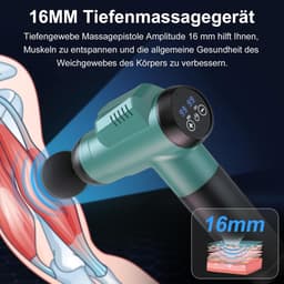 Massagepistool voor Diepe Weefselmassage met 99 Snelheden en LCD Touchscreen — thumbnail 3