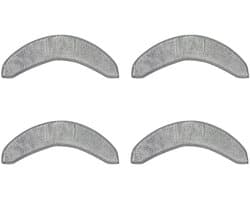 4 Stuks Wasbare Natte Dweilpads geschikt voor iRobot Roomba Combo j7+ en Combo j9 + - Stofzuiger onderhoud en reinigings accessoires