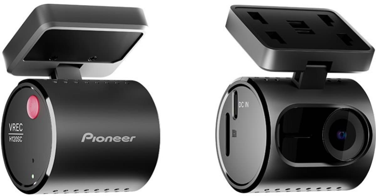 Pioneer VREC-H120SC - Dashcam - 1.5K - 120° kijkhoek - Wi-Fi - Front camera - Ultra compact — afbeelding 1