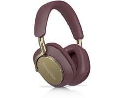 Bowers & Wilkins Px8 Flagship Draadloze Over-Ear Noise Cancelling Koptelefoon, Bluetooth 5.0, Snelladen, 30u Hi-Res Audio, Ingebouwde Microfoon - Burgundy
