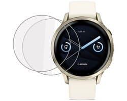 2x Screenprotector geschikt voor Garmin Venu 4 41mm - Folie Screen Protector