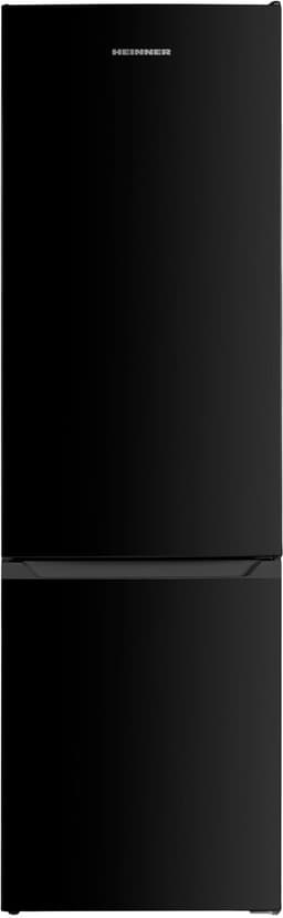 Heinner HC-HM262BKE++ Koel-vriescombinatie – 262 L – Elektronische Temperatuurregeling – LED-verlichting – Omkeerbare Deur – Zwart – 5 Jaar Garantie — thumbnail 1