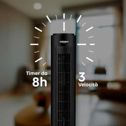 Torenventilator met afstandsbediening en timer - 70 cm — thumbnail 2