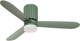 CREATE - Stille plafondventilator 40W Ø132 cm met LED-verlichting - Sage - WIND CALM SCULPT — thumbnail 1