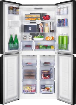 Frilec BONNMD460-WS-150-041CDI - Amerikaanse koelkast - 4 deuren - Energiezuinig C - Snelvries functie - Waterdispenser - 5 Jaar Garantie - Donker Inox — thumbnail 3