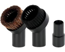 Stofzuiger Plumeau Universeel - Zacht en Hard - Stofzuigermondstuk Universeel - Geschikt voor AEG Philips Electrolux Rowenta Miele Stofzuiger - 32mm+35mm - Kleine Zuigmond Universeel Borstel Mondstuk Accessoire Hulpstuk - Stofzuiger Onderdelen