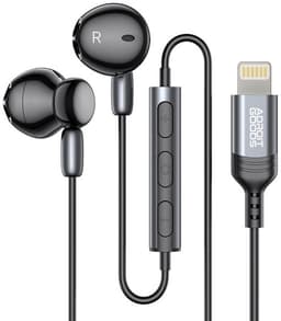 AdroitGoods Oortelefoons met Microfoon & HiFi Stereo Geluid – Geschikt voor iPhone en Apple-apparaten met Lightning-connector — thumbnail 1