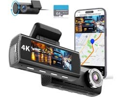 Lexium Dashcam - Daschcams - Auto - Camera - Vooruit - Achteruit - Video - Autobeveiliging - Parkeerbeveiliging - Recording - Dag en Nacht - Schadepreventie