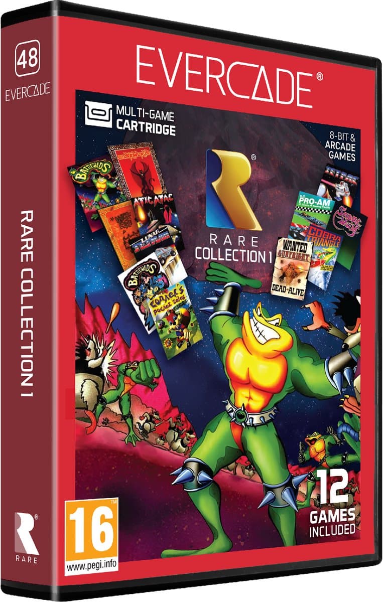 Evercade Cartridge - Rare Collection 1 - 12 games — afbeelding 1