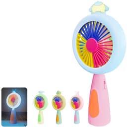Draagbare Mini-Ventilator met Licht - Oplaadbare Handventilator voor Thuis en Buiten — thumbnail 2